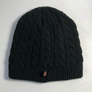 NEW Black Cable Knit Beanie/Hat